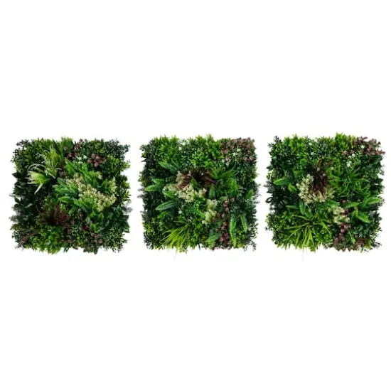 20" Corfu Island Artificial Living Wall Panels, 3ct. {1}