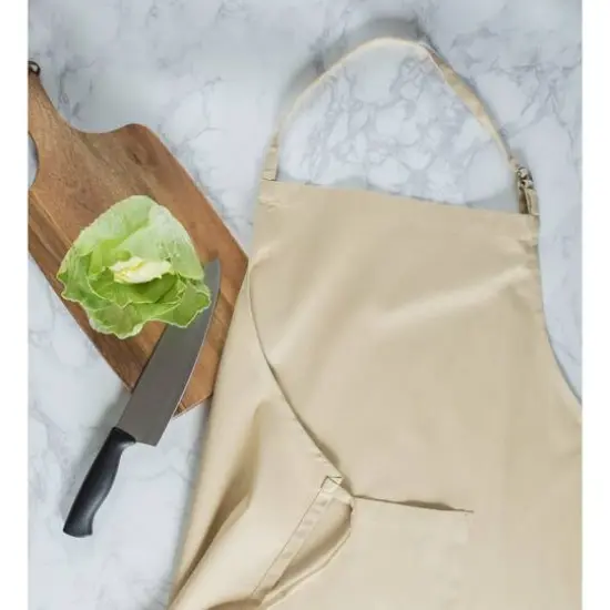 DII&reg; Chino Chef Apron Pebble {7}