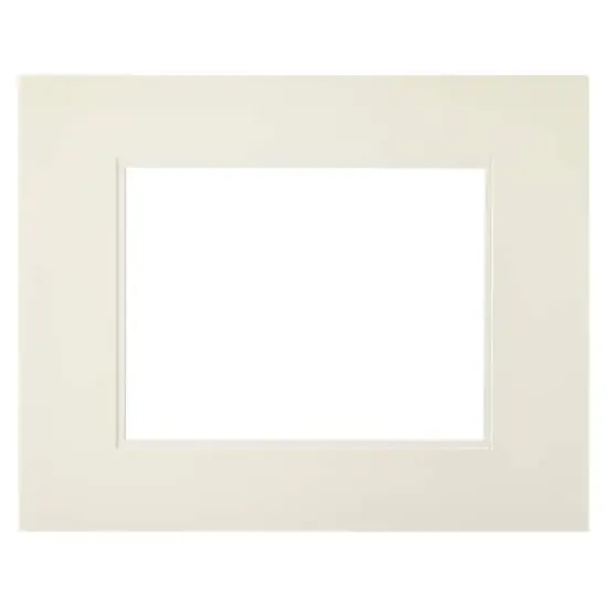 16" x 20" Double Mat by Studio D&eacute;cor&reg;, 10" x 13" Opening, Ivory {5}