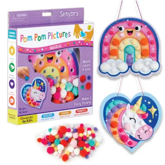 Creativity for Kids&reg; Magical Pom Pom Pictures Kit {1}