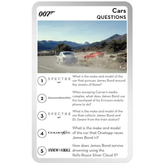Top Trumps&reg; James Bond Quiz {8}