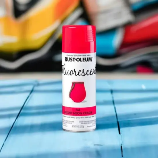 Rust-Oleum&reg; Fluorescent Spray Paint Pink {4}