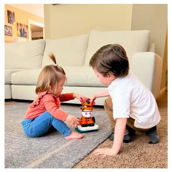 Stack-a-Roos Pals&trade; Baby Tiger Stacking Animal Tower {4}