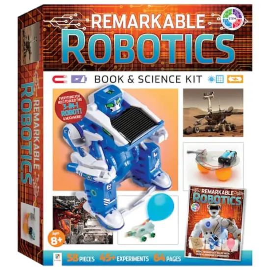 Hinkler Curious Universe&trade; Remarkable Robotics Book & Science Kit {1}