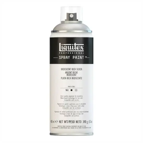 Liquitex® Professional Spray Paint 0239 Iridescent Rich Silver {1}
