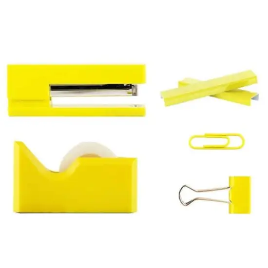 JAM Paper Office Starter Kit Yellow {4}