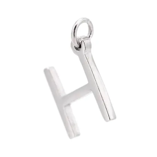 Sterling Silver Alphabet Charm by Bead Landing&trade; H {4}