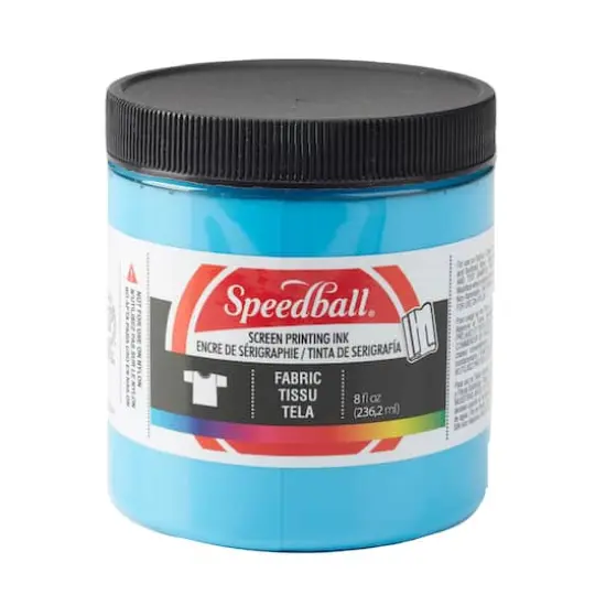 Speedball&reg; Fabric Screen Printing Ink Peacock Blue {1}