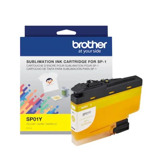 Brother SP1 Sublimation Ink Refill Cartridge Yellow {1}