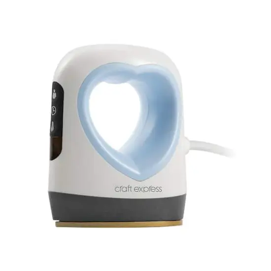 Craft Express Mini Heart Heat Press {5}
