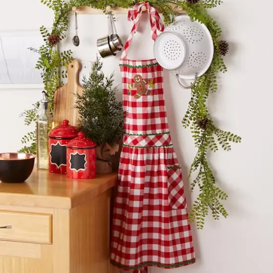 DII&reg; Holiday Warm Gingerbread Chef Apron {8}