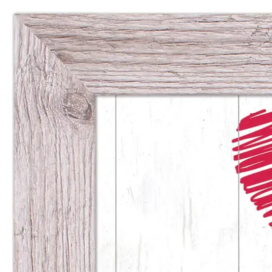 Tri Hearts Western White Framed Print {4}