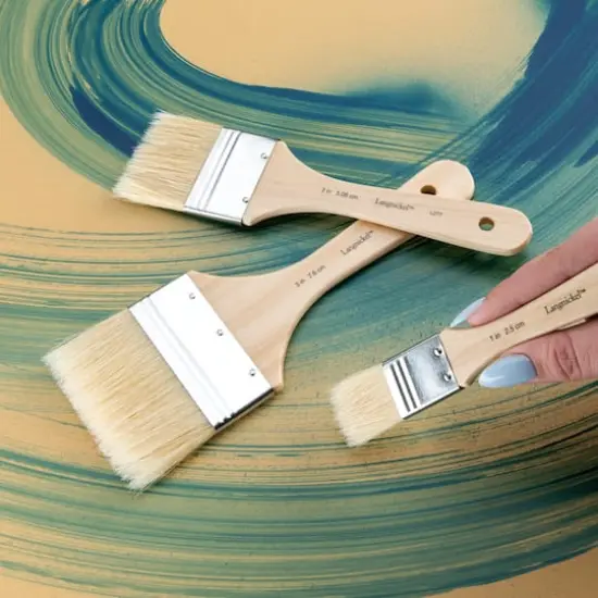 Royal & Langnickel&reg; Large Area Stiff 3 Piece Brush Set {4}