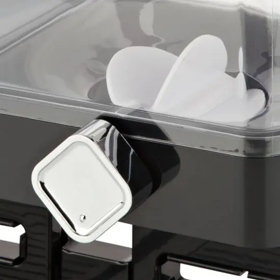 Honey Can Do Black Compact Double Cereal Dispenser {4}