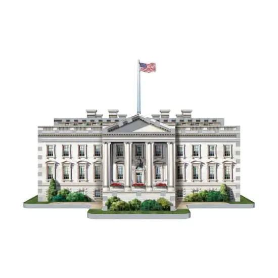 Wrebbit 3D Puzzle&trade; The White House 490 Piece Puzzle {6}
