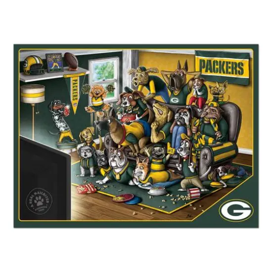 NFL Purebred Fans A Real Nailbiter 500 Piece Puzzle Green Bay Packers {5}