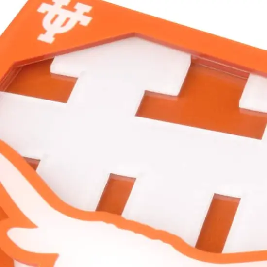 College Team 3D Logo Series Coasters, 2ct. Texas Longhorns {5}
