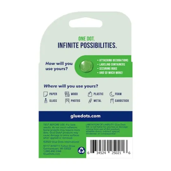 Glue Dots® 1/2" Double-Sided Adhesive Dots Dispenser {7}