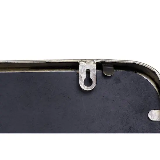 Hello Honey&reg; Gold Rectangle Wall Mirror with Shelf {4}