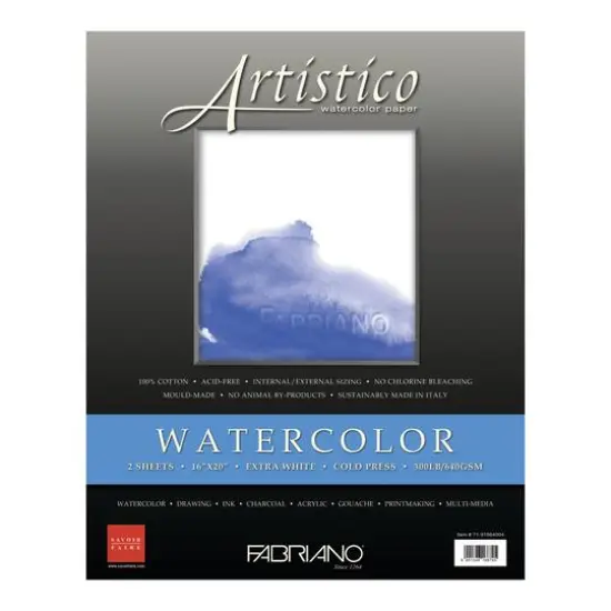 Fabriano&reg; Artistico Extra White Watercolor Sheets {1}