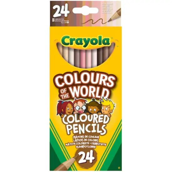 Crayola&reg; 3 Pack Colors of the World Colored Pencils, 24ct. {3}