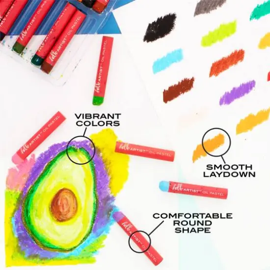 Hello, Artist!&trade; 20-Piece Oil Pastel Set {5}