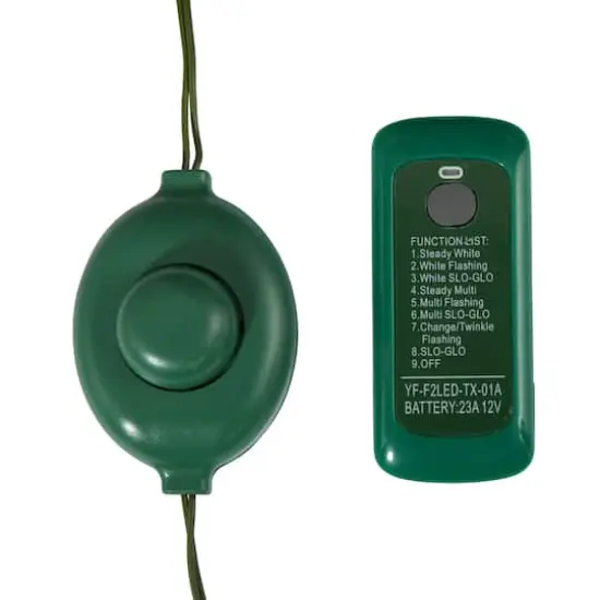 6ft. Pre-Lit Berries Victoria Fir Artificial Christmas Tree with Color Changing LED Lights {5}