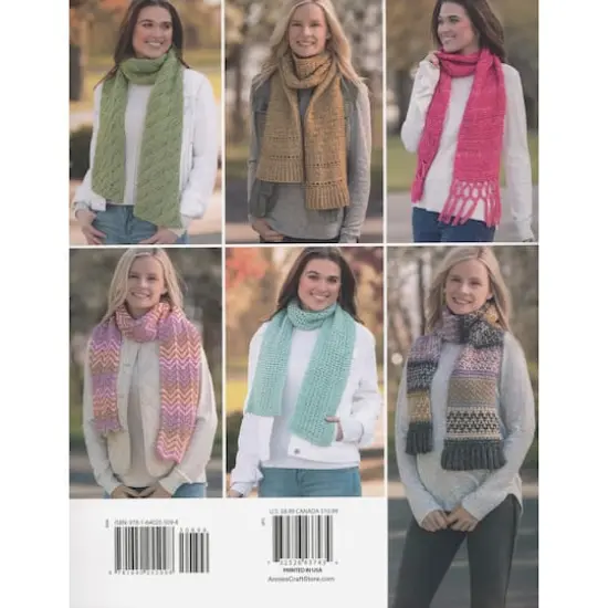 Annie's Learn A Stitch Knit Scarves Book {3}