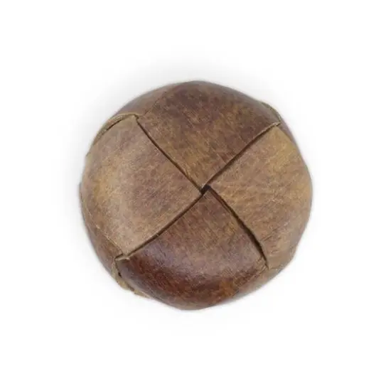 Dritz&reg; 23mm Weaved Recycled Leather Round Shank Buttons, 3ct. {4}