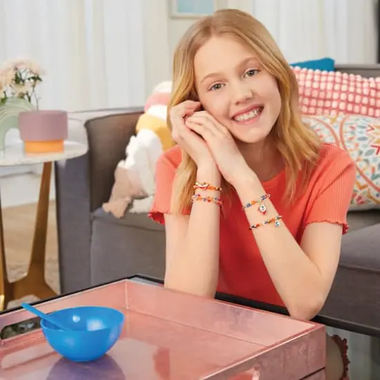 Make It Real&trade; Kellogg's&trade; Cearlsly Cute Frosted Flakes&trade; DIY Bracelet Kit {4}