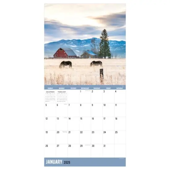 TF Publishing 2025 Ranch Life Wall Calendar {5}