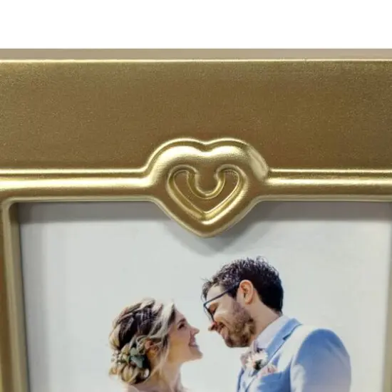 Expressions&trade; Gold Frame with Heart Icon by Studio D&eacute;cor&reg; {7}