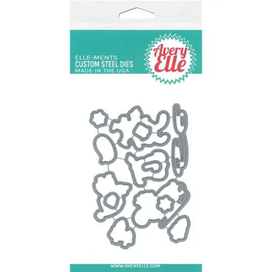 Avery Elle Elle-Ments Winter Friends Die Set {1}