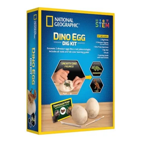 National Geographic&trade; Dino Egg Dig Kit {5}