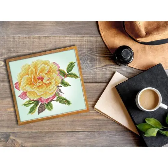 Diamond Dotz® Watercolour Rose Diamond Painting Kit {5}