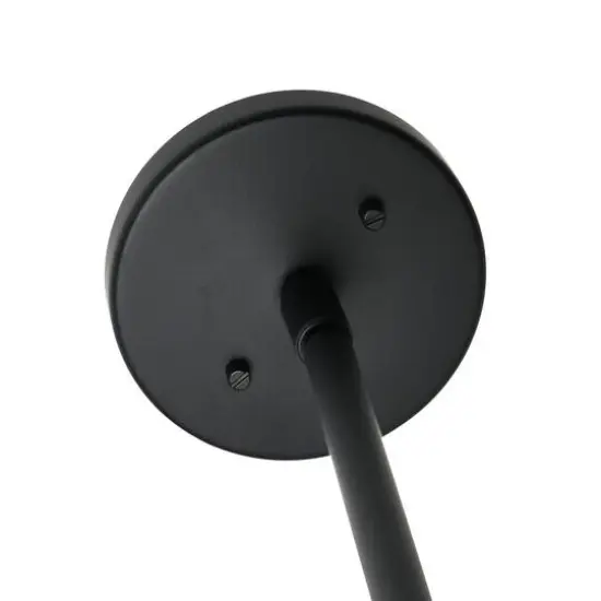 Hello Honey&reg; 5.7ft. Metal & Glass Ceiling Light Matte Black {8}