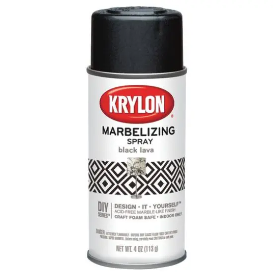 Krylon&reg; Marbelizing Spray Silver Shiver {2}
