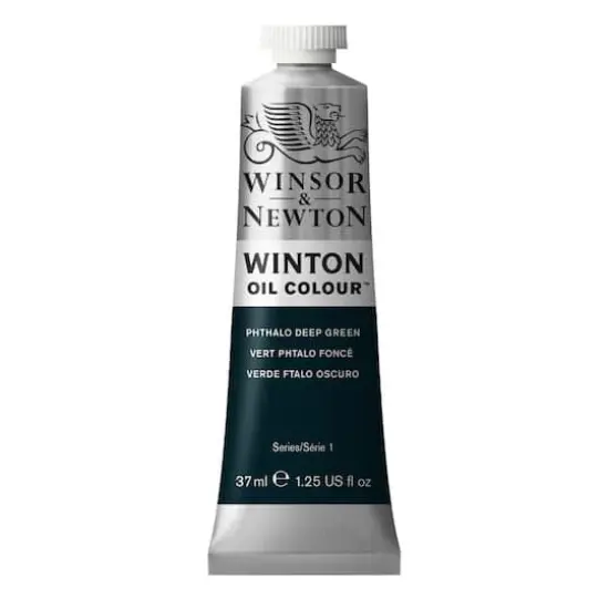 Winsor & Newton® 1.25oz. Winton Oil Colour™ Tube Phthalo Deep Green {1}