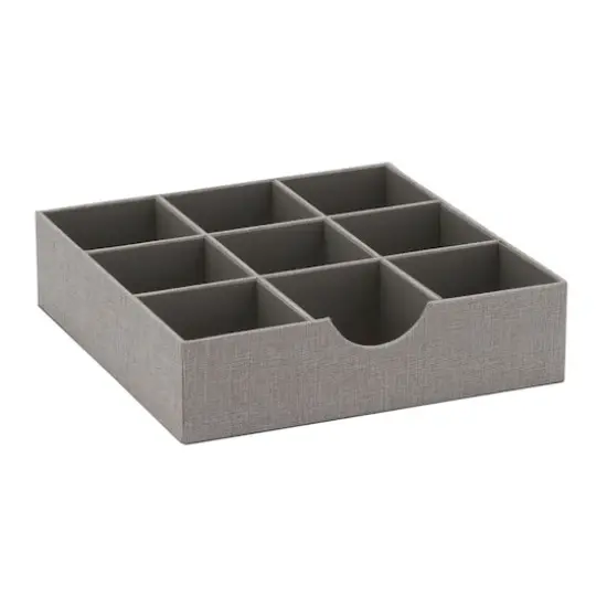 Household Essentials Drawer Organizer Tray Gray {1}