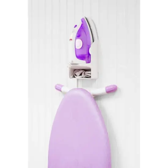 Laundry 360 Wall Mount Iron & Ironing Board Organizer {4}