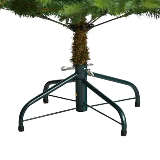 5ft. Pre-Lit North Carolina Spruce Artificial Christmas Tree, Clear LED Lights {7}