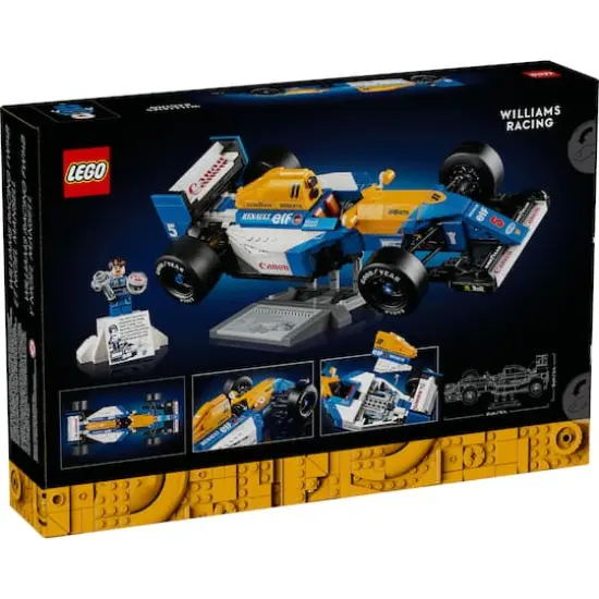 LEGO&reg; Icons Williams Racing FW14B & Nigel Mansell Home Office Desk Decor 10353 {4}