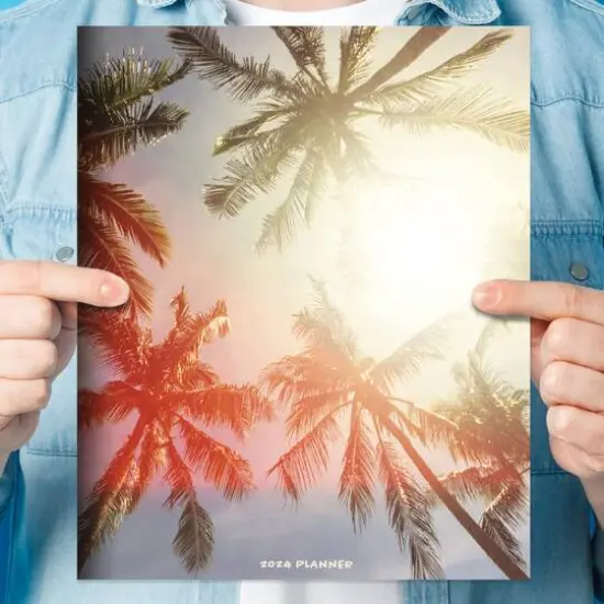 2024 Sunny Skies Large Monthly Planner {7}