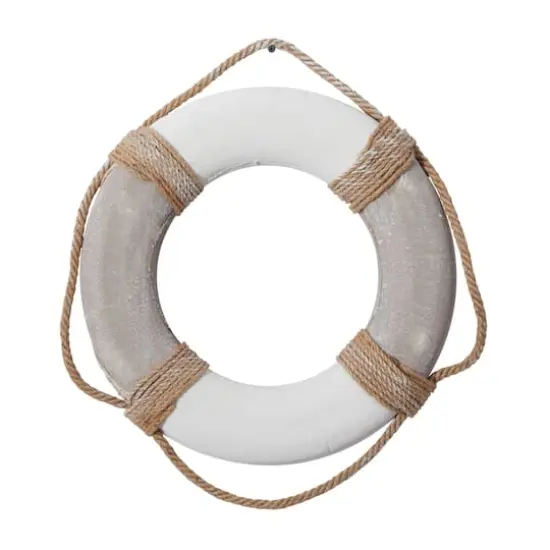 White Coastal Resin Wall Decor, 17" x 17" {7}