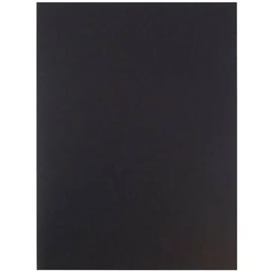 JAM Paper Black 2-Pocket Textured Linen Business Folders, 50ct. {6}