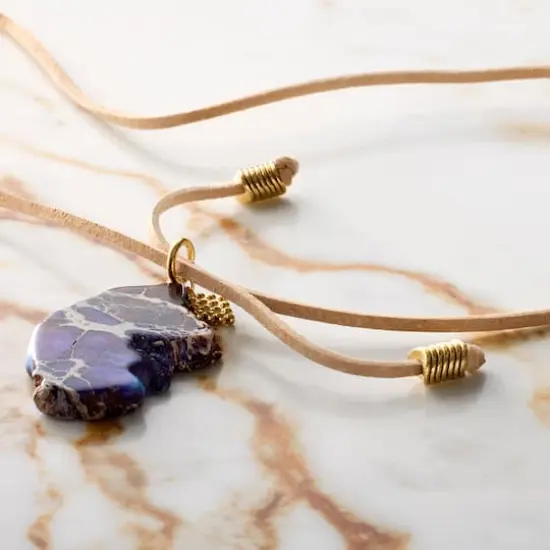 3.1mm Tan Flat Suede Lace by Bead Landing&trade; {3}