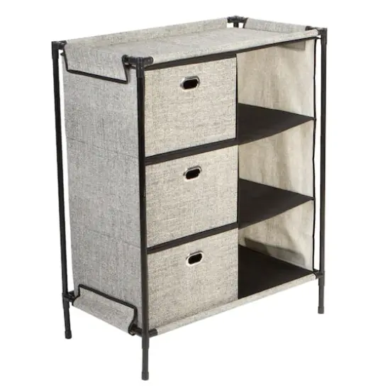 Simplify Black 6 Grid Storage Organizer {3}