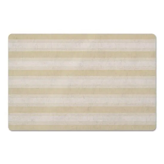Stripe Floor Mat Yellow {1}