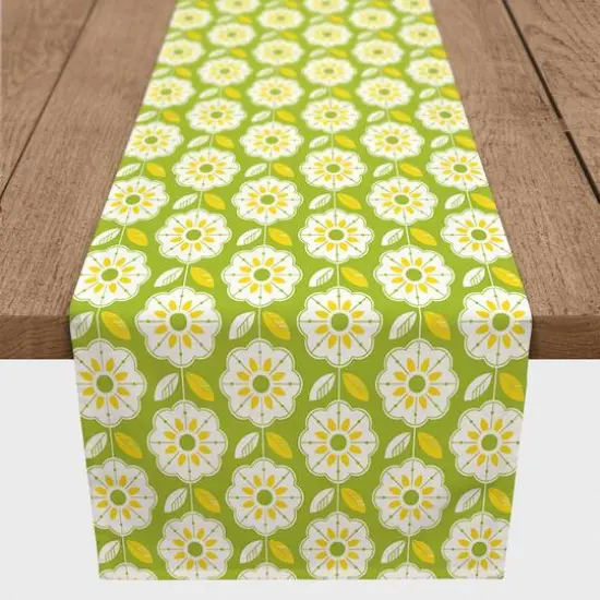 Retro Lemons & Limes Indoor/Outdoor Table Runner {3}