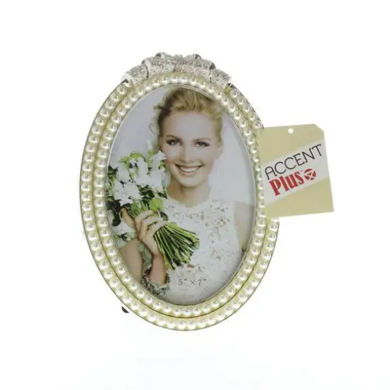 Strands of Pearl 5" x 7" Photo Frame {5}